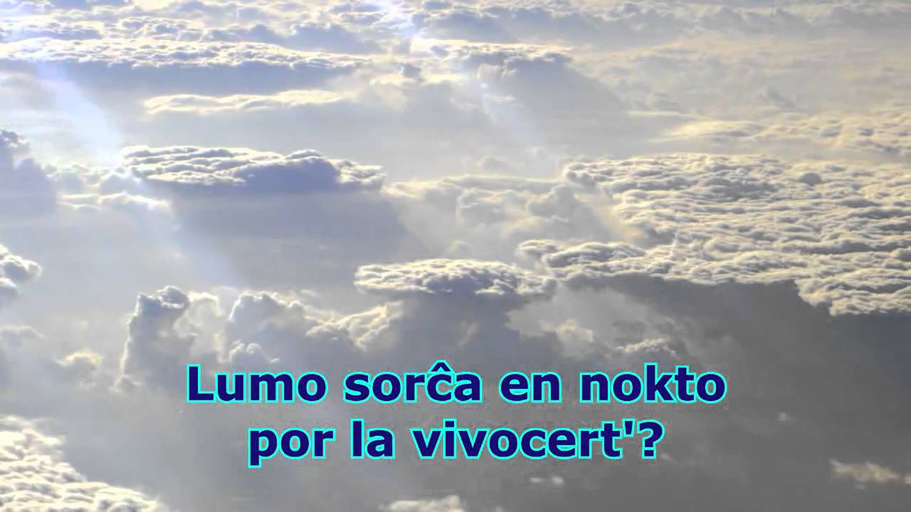 Nekonkreta homo (originala esperanta kanto)