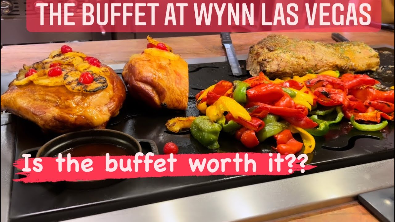 The Buffet at Wynn Las Vegas! Luxurious all-you-can-eat option with carving & seafood stations!