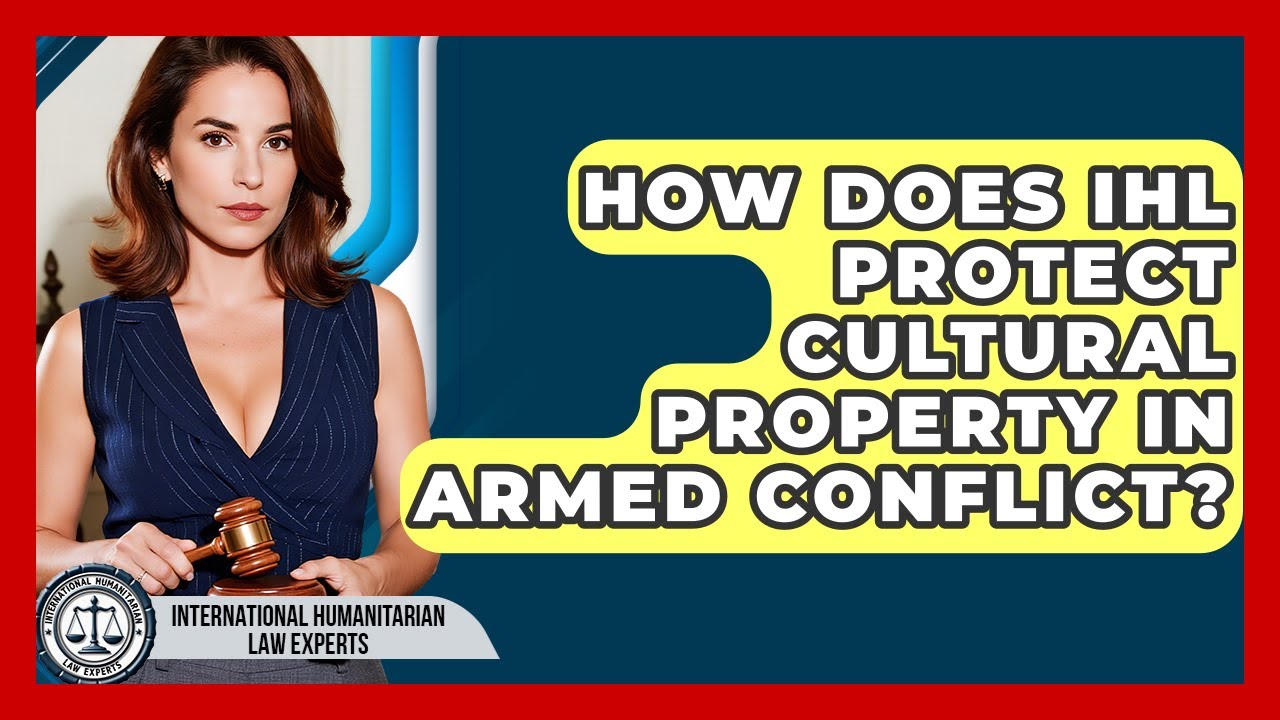 How Does IHL Protect Cultural Property In Armed Conflict? - International Humanitarian Law Experts