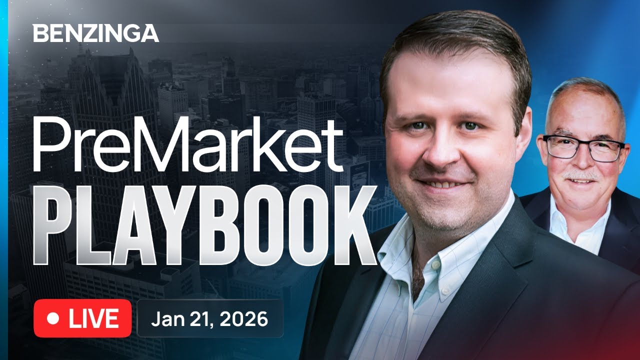 Markets React to Trump at Davos | PreMarket Playbook [LIVE] | January 21st, 2026