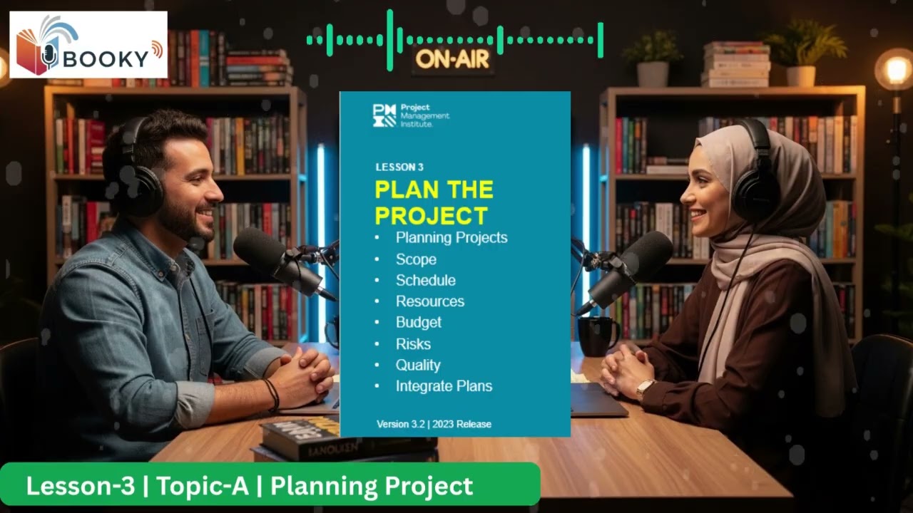 PMI Lesson 3 | Full Overview | Plan the Project | Bangla Podcast  #pmp #pmi 