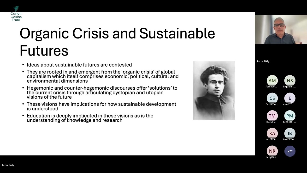 Transforming Knowledge for Just and Sustainable Futures Seminar Series 2025 Episode1