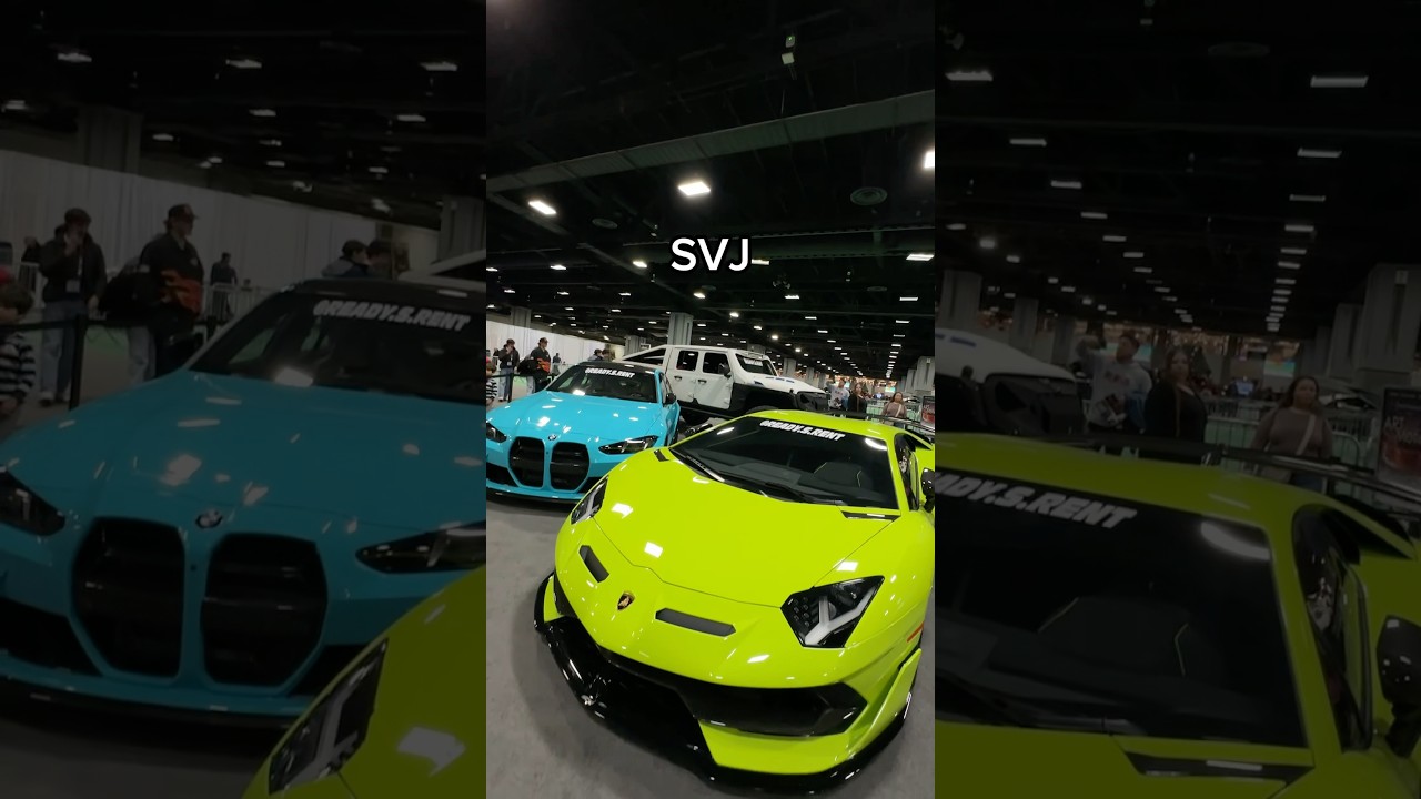 The DC AUTO SHOW IS INSANE!