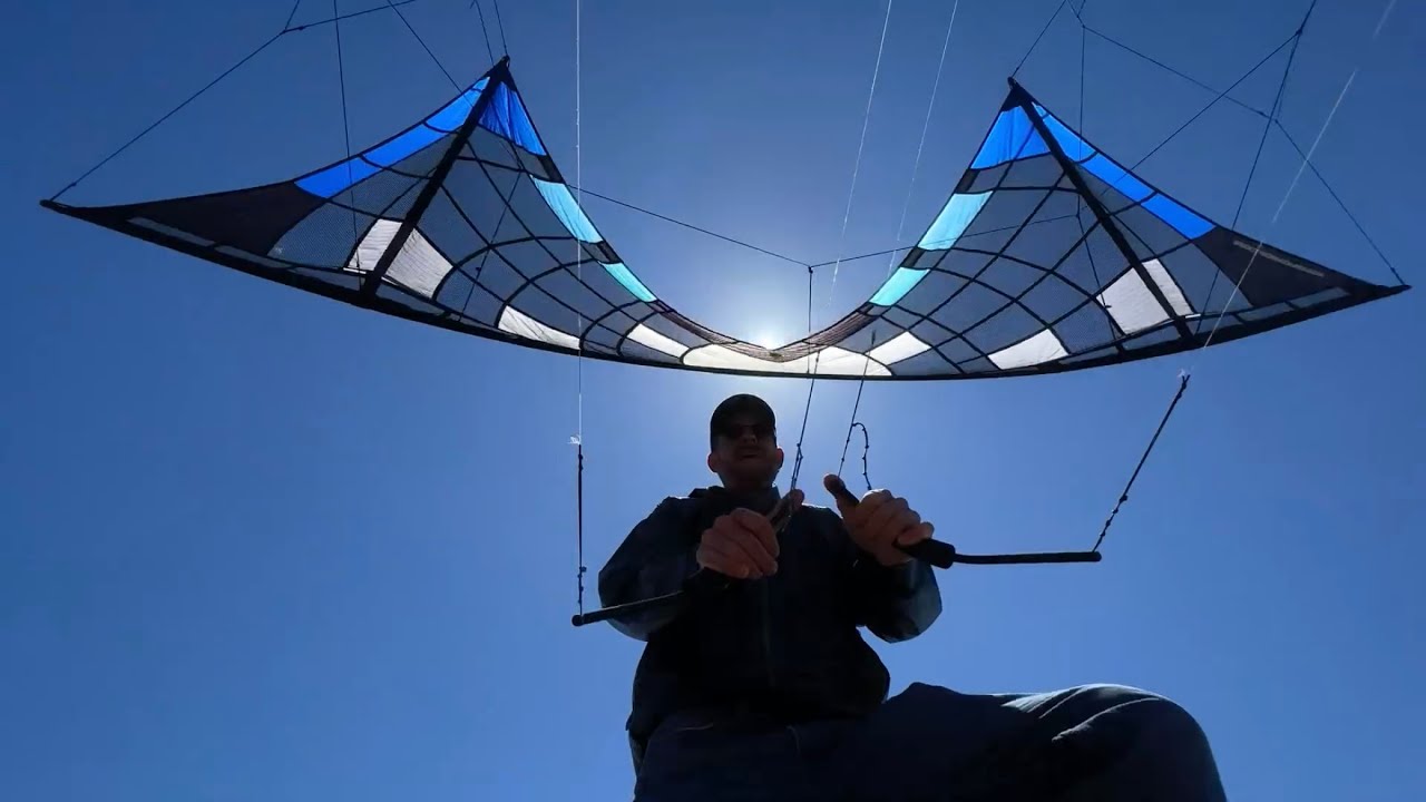 Djinn HV through the KŪBE *better audio* (stunt kite)