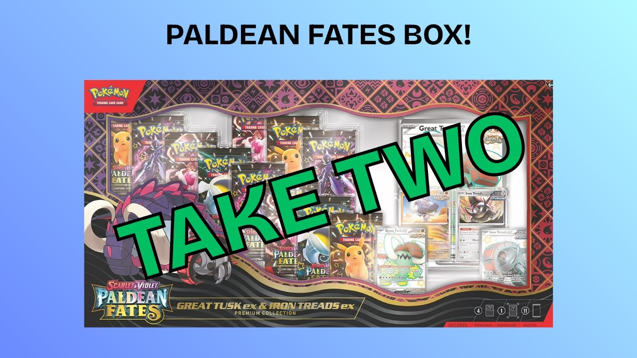 TAKE TWO: Paldean Fates Box