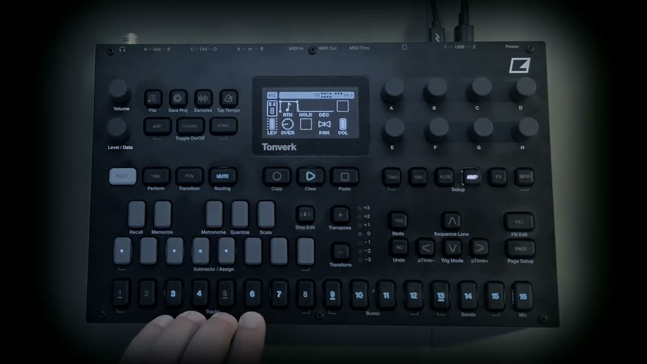 Elektron Tonverk Jam | Didn't it Rain | Rephazer ft. Golden Gate Quartet | Toneworld Sound Packs