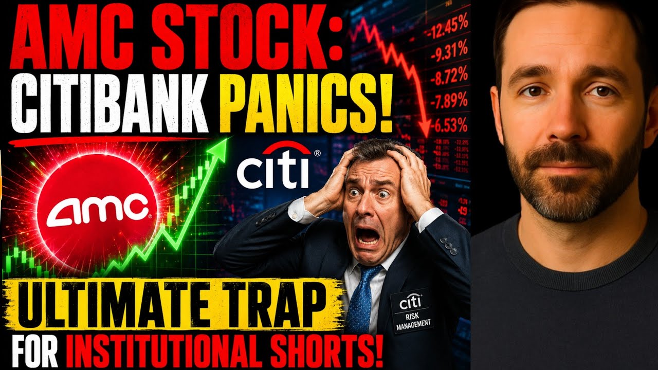 АКЦИИ AMC: CITIBANK В ПАНИКЕ! Ловушка для институциональных шортистов! АНАЛИЗ АКЦИЙ AMC СЕГОДНЯ