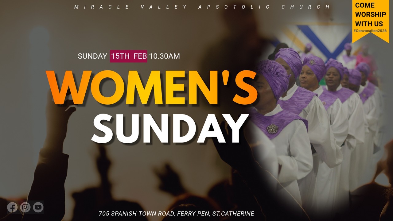 Miracle Valley Apostolic Church - Women's Sunday, February 15, 2026