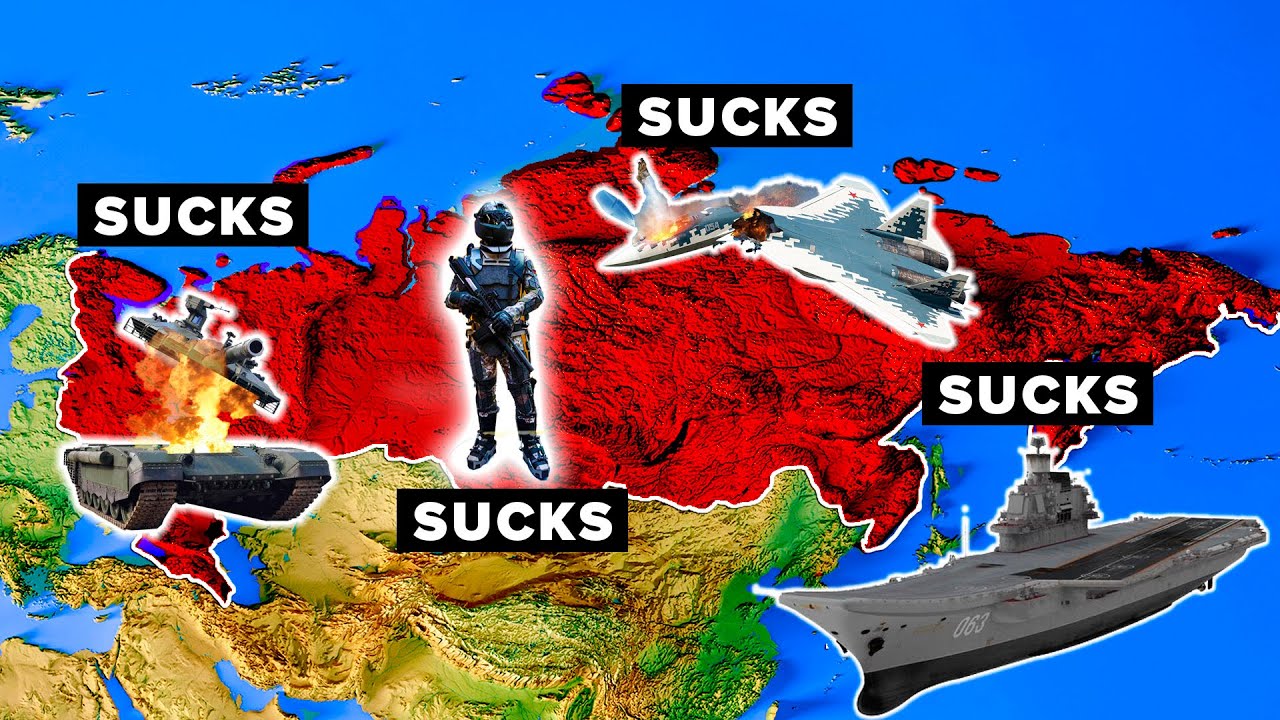 Why ALL Russian Weapons SUCK (Tanks, Ships, Planes, Armor) - COMPILATION