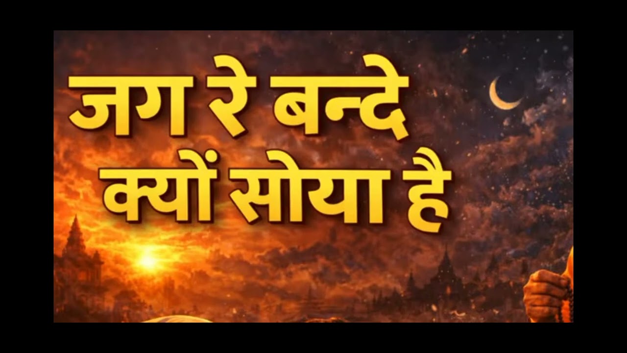 जाग रे बंदे क्यों सोया है