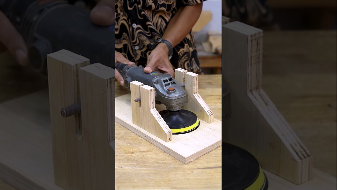 Make Your Own WOODEN Disc Sander at Home Today? (Part1) #sawblade #wood #woodscraft