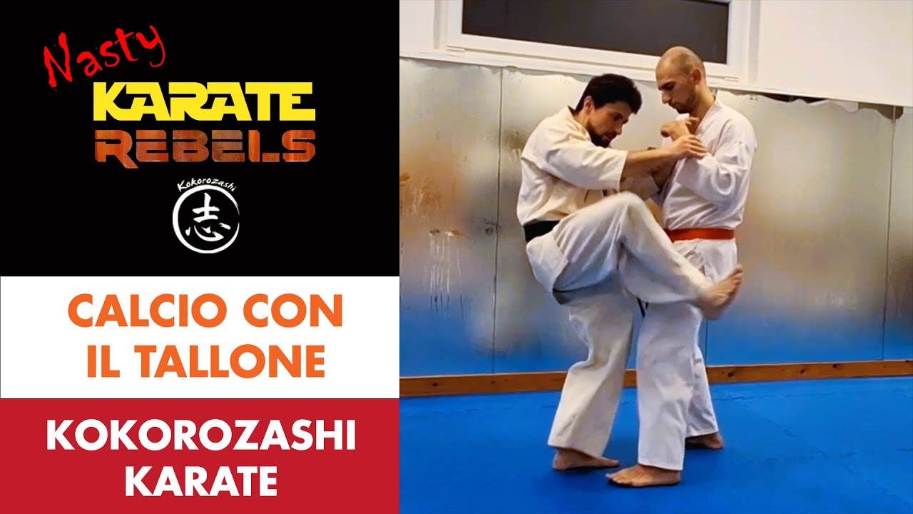 Karate Kokorozashi: Le Basi del Calcio Basso con il Tallone - Low Heel Kick Basics
