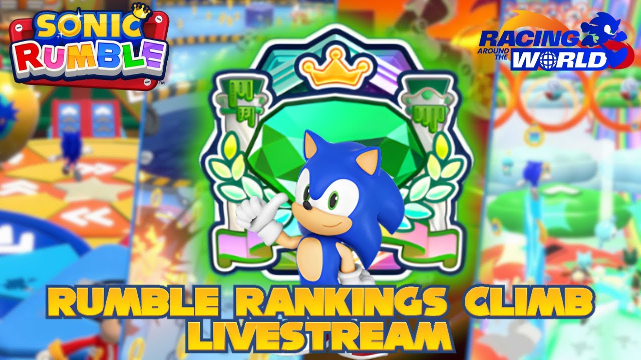 Sonic Rumble Rumble Rankings Livestream