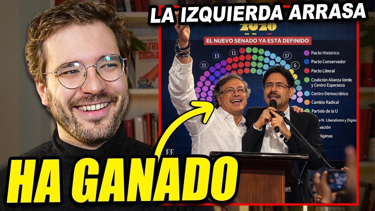 LA IZQUIERDA GANA EN COLOMBIA. PETRO ARRASA EN LAS ELECCIONES AL SENADO.