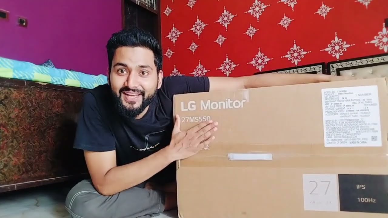 LG 27MS550 Monitor Unboxing 🔥 | 27