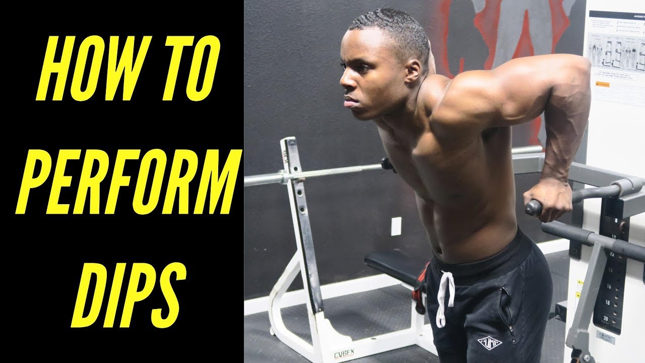 How To Do Dips SAFELY: Tutorial & Breakdown