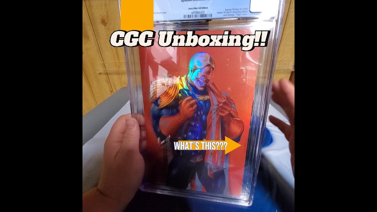 CGC Unboxing! What Happened??