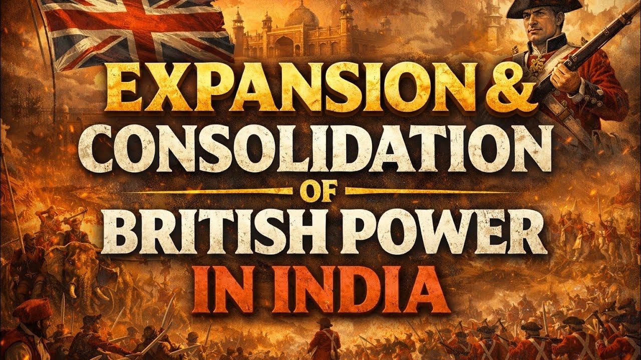 Expansion and consolidation of British power in india (spectrum chapter 5)