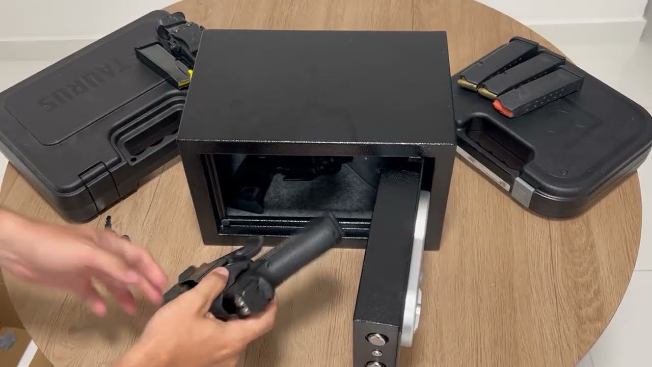 Novo cofre para armas – Como guardo minhas armas de fogo com segurança