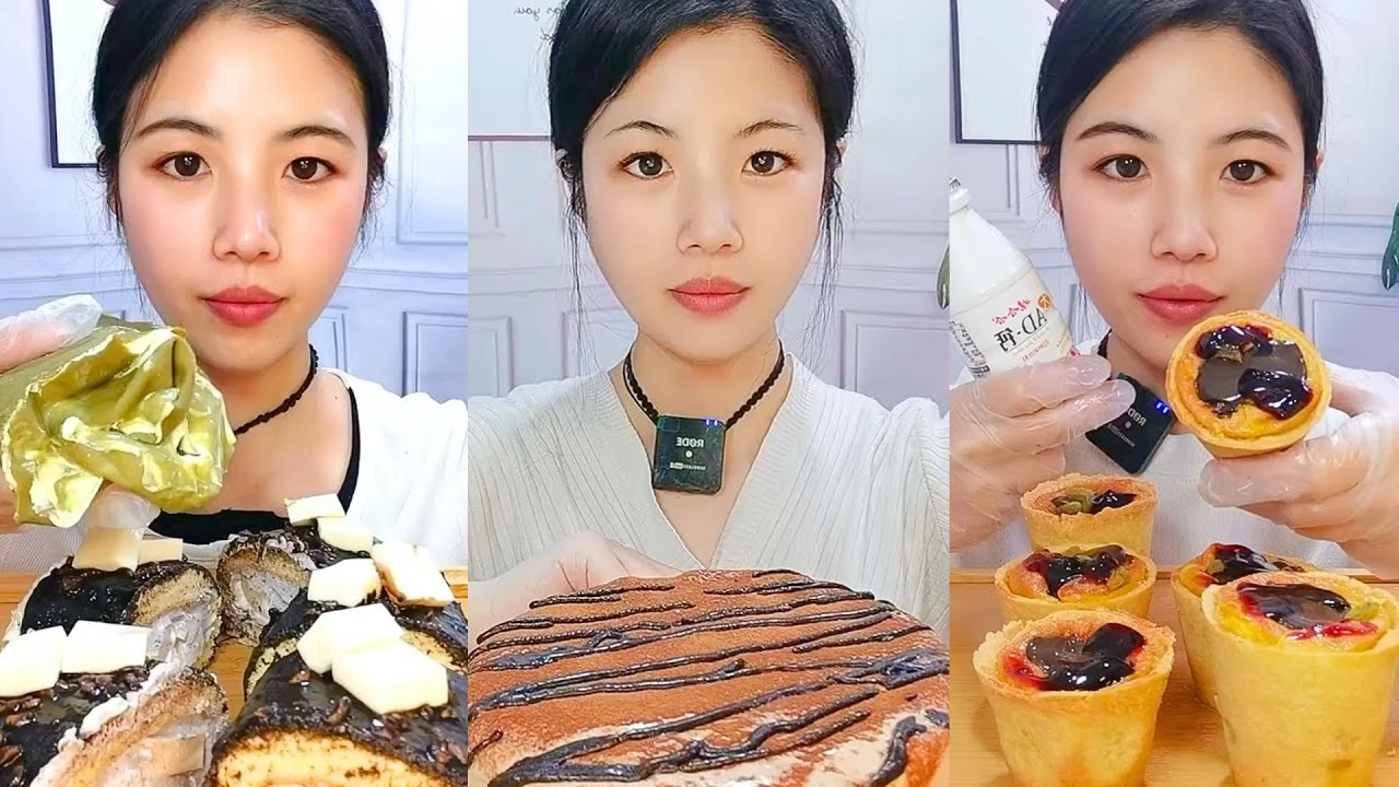 Homemade Cake and Brownie Eating Show | Calm Dessert Mukbang #15