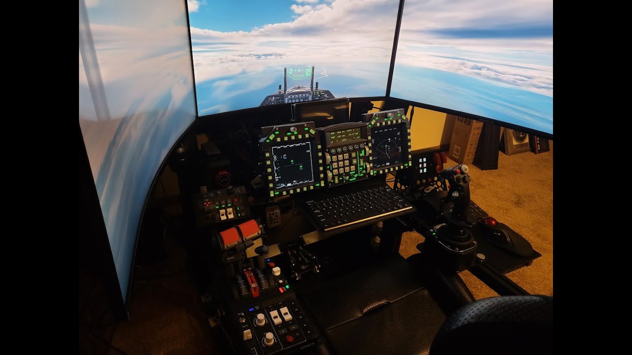 2025 Dual Purpose Flight and Racing Sim Rig Tour