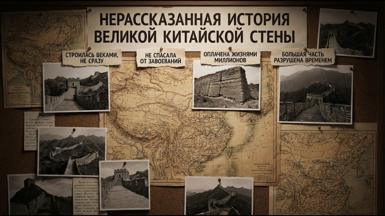 Какую стену мы на самом деле видим? История Великой Китайской стены