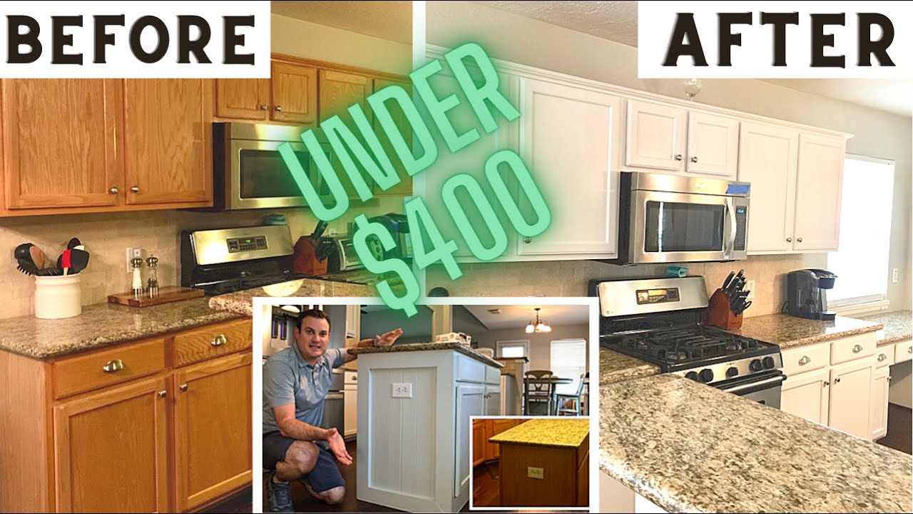 Rustoleum Cabinet TRANSFORMATION Review | Kitchen Cabinet Paint Project / Diy Project For Quantine