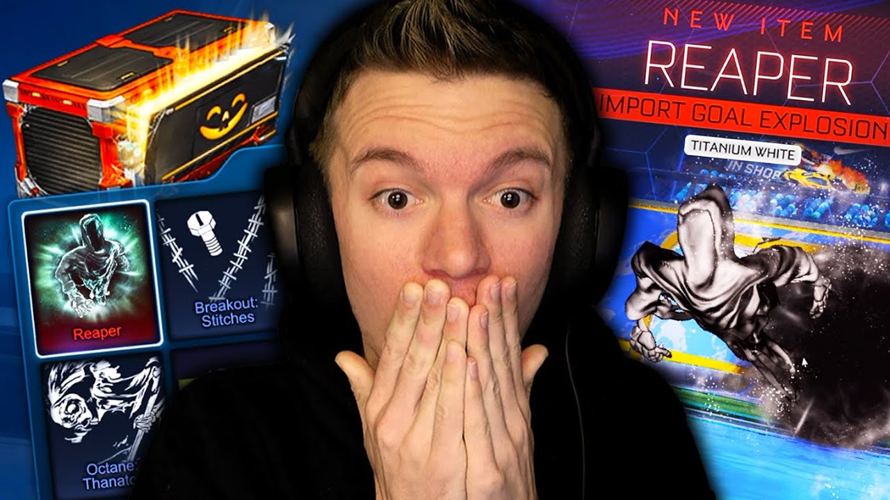 TITANIUM WHITE REAPER *CRATE OPENING* IN ROCKET LEAGUE!