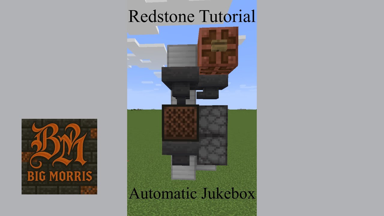 Minecraft: Automatic Jukebox Redstone Tutorial