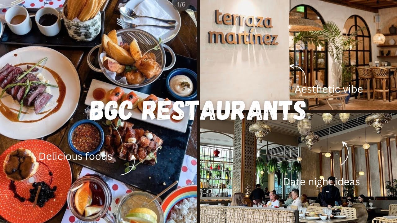 Where to eat in BGC (Perfect for Dates)