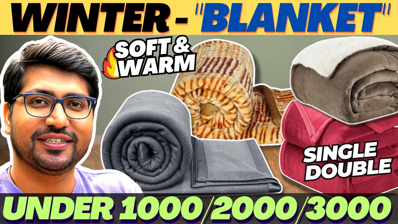TOP 3🔥5 Best Blankets In India 2026🔥Best Blanket For Heavy Winter🔥Best Blanket For Winter Under 1000