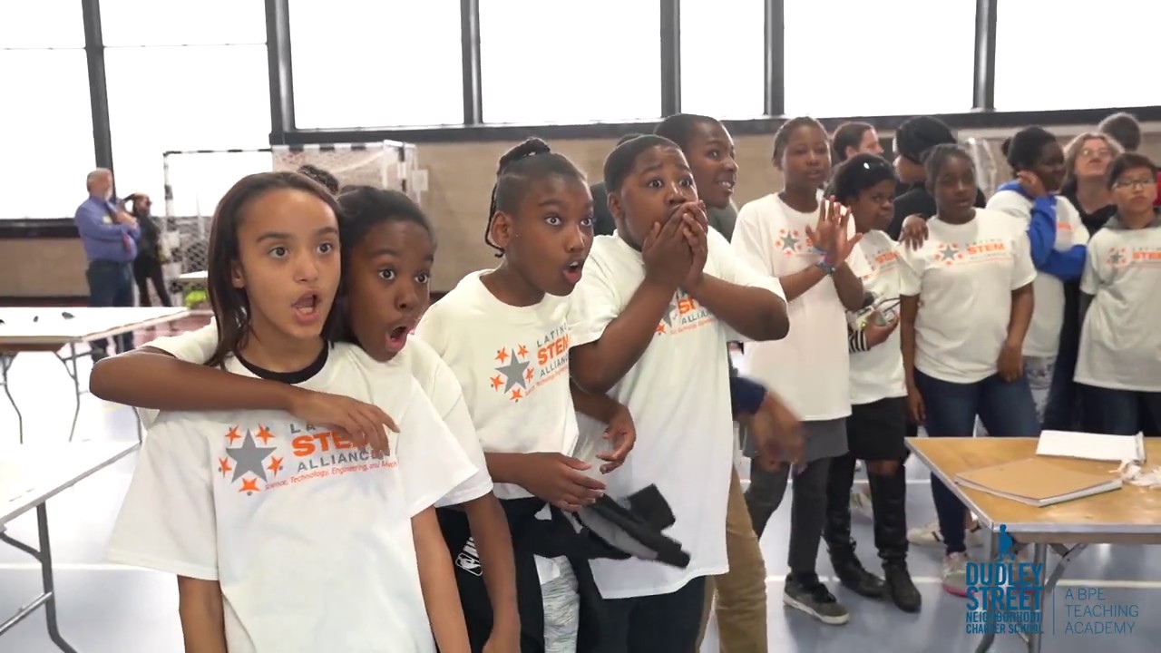 Dudley Street School at the 2019 Latino STEM Alliance Robotics Competition