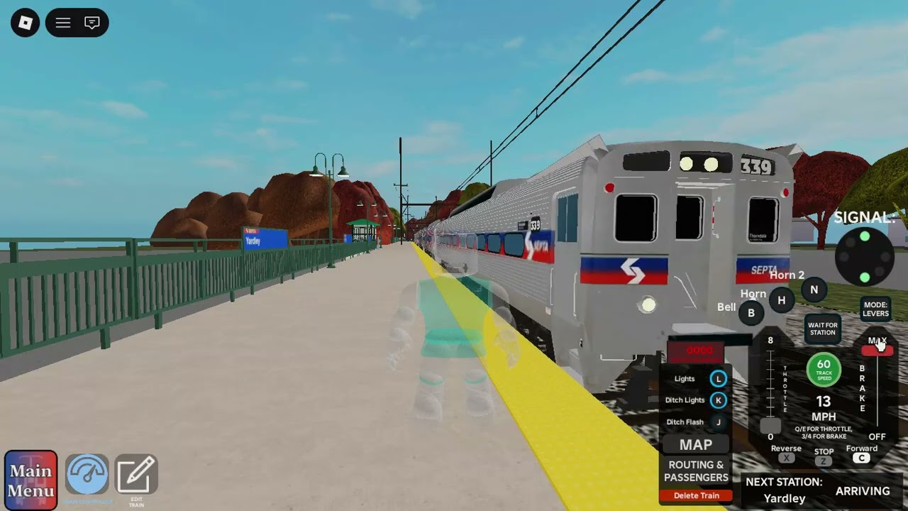 More SEPTA And MTA Driving And Railfanning Games