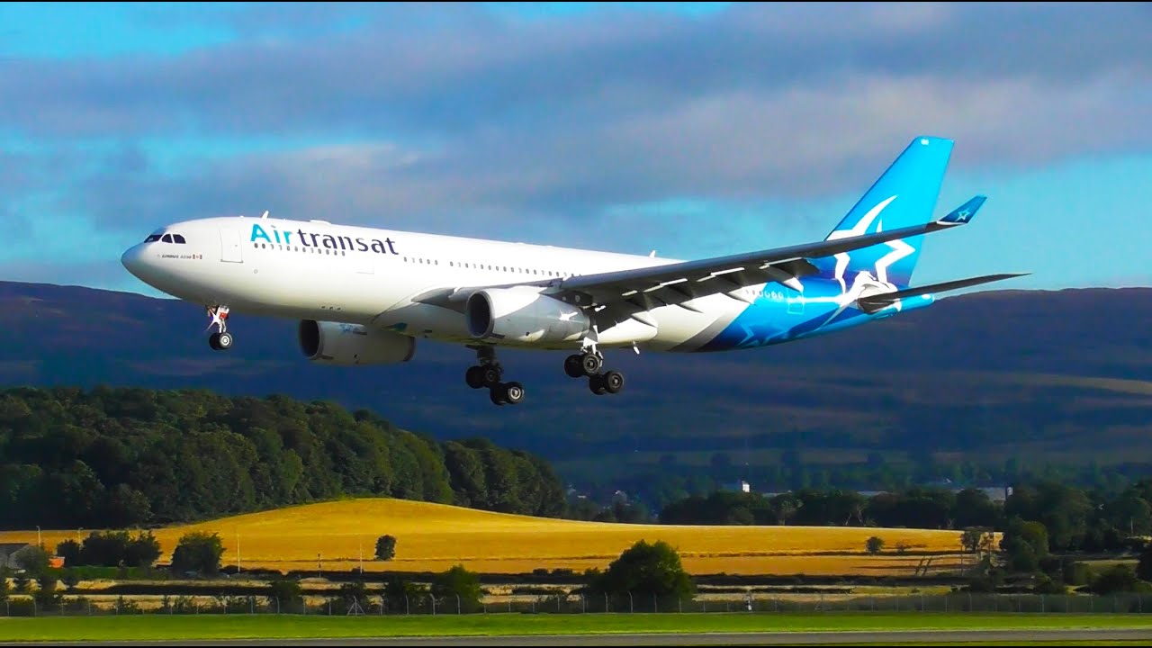 Early Morning Plane Spotting at Glasgow Airport, GLA | 05-08-22