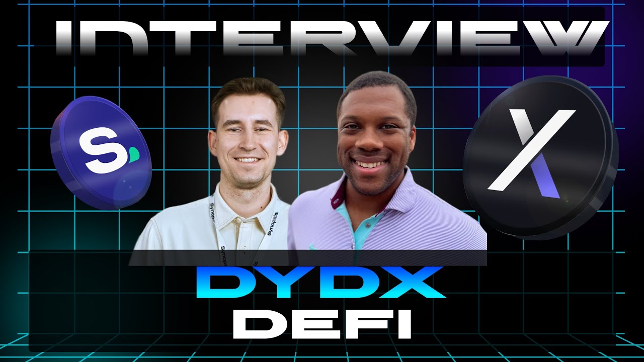 Interview with dYdX (Rashan Colbert) | Blockchain Innovation with Synopsis: #DeFi