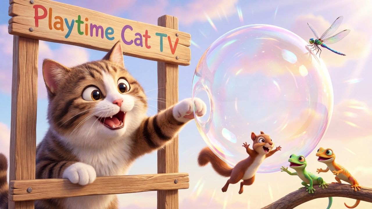 Playtime Cat TV – Daily Challenges That Keep Cats Smart and Active