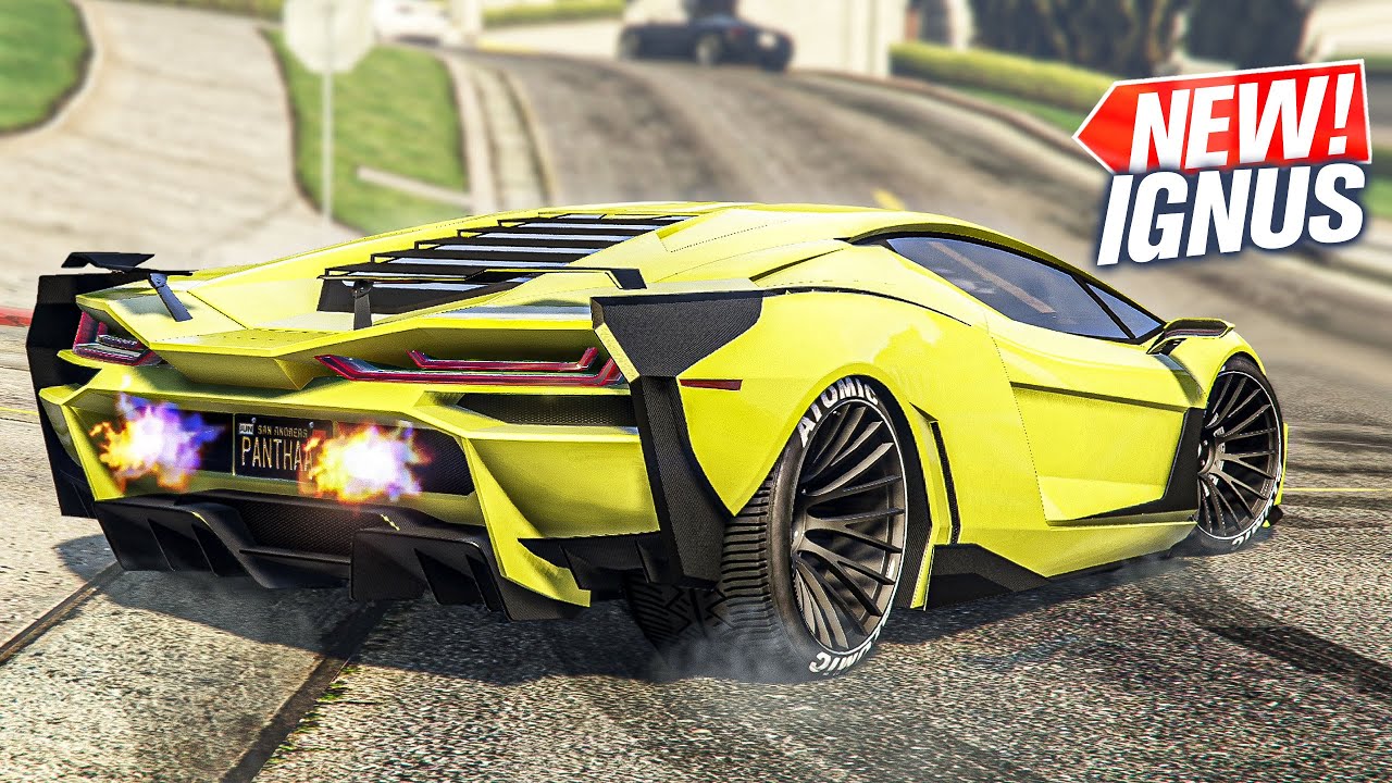 GTA 5 Online - NEW Pegassi Ignus CUSTOMIZATION! (Lamborghini Sian)