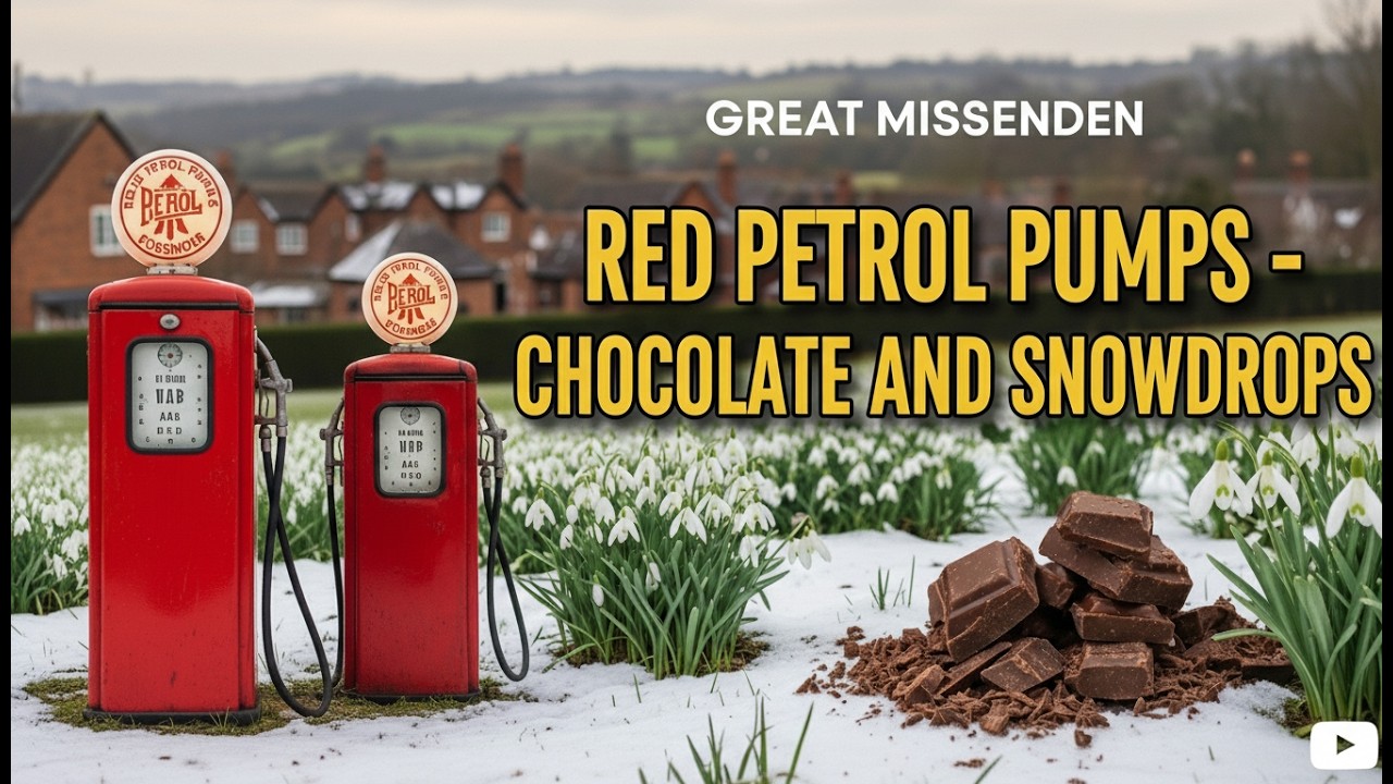 Red Petrol Pumps, Chocolate & Snowdrops | This Village Has Stories To Tell