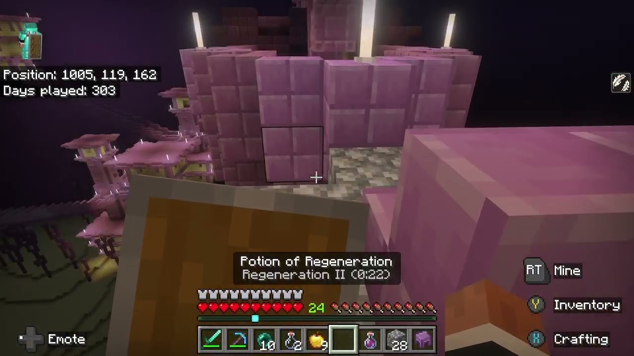 Getting My first Elytra In Minecraft!!!