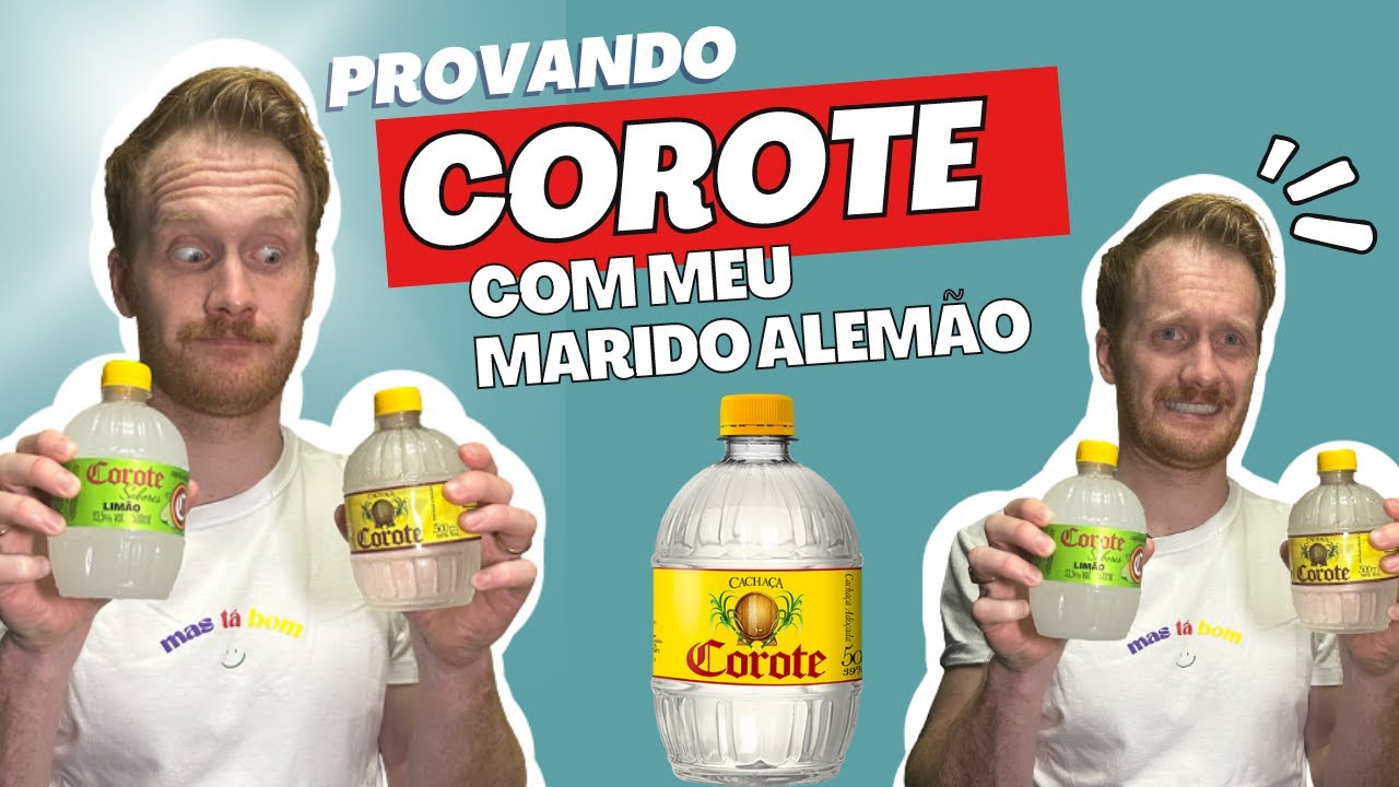Alemão prova Corote pela primeira vez