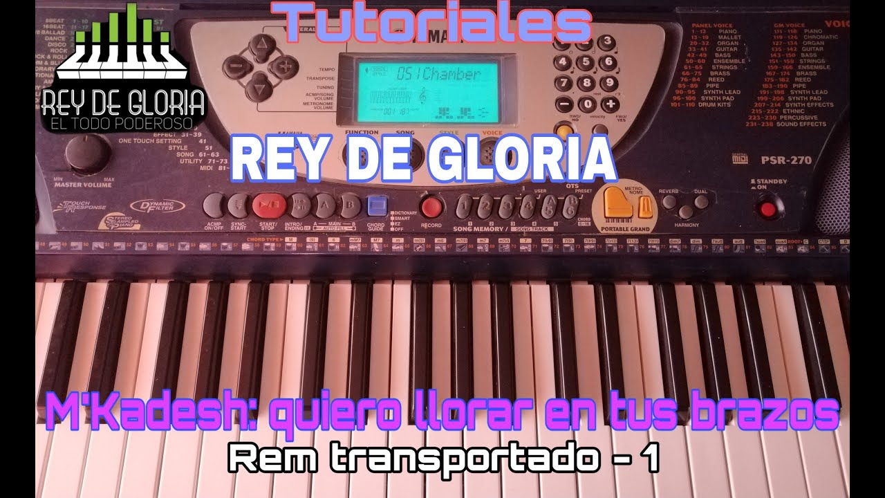 M´KADESH - QUIERO LLORAR EN TUS BRAZOS (tutorial)