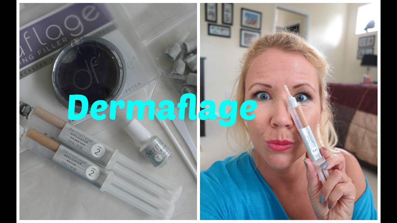 How to cover up frown lines with dermaflage  | BEAUTY OVER 40