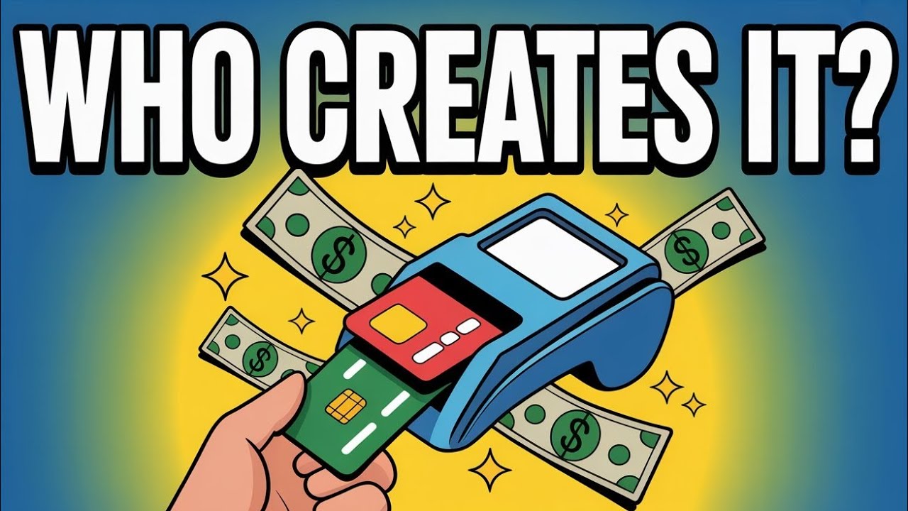 Who Actually Creates Money When You Swipe a Card! 