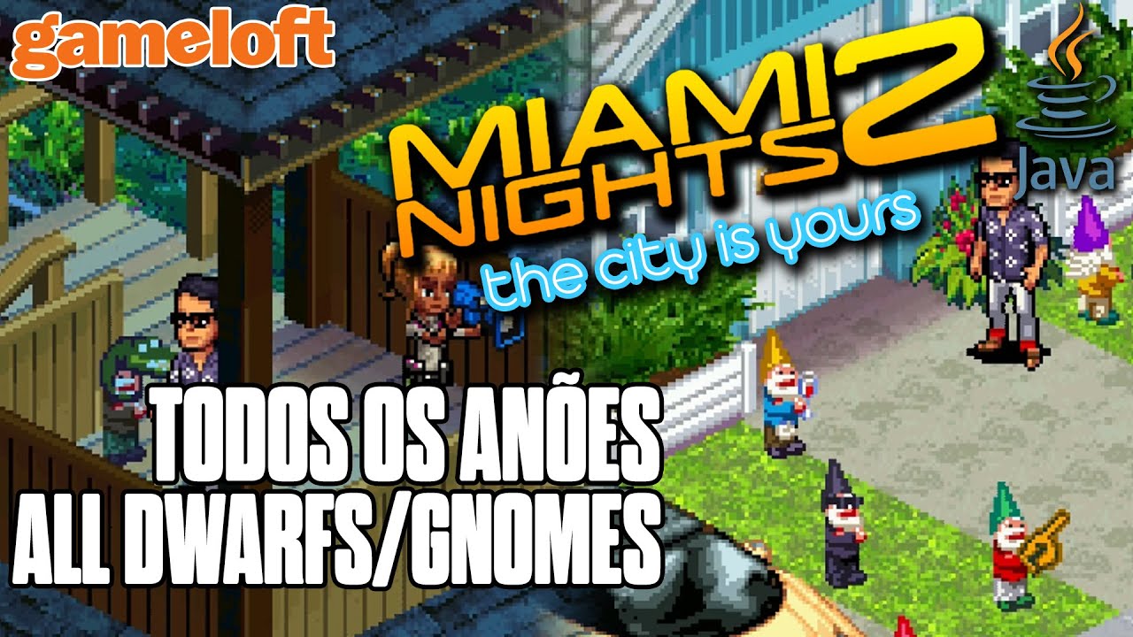 Miami Nights 2: The City is Yours v1.0.7 | Localização de Todos os Anões