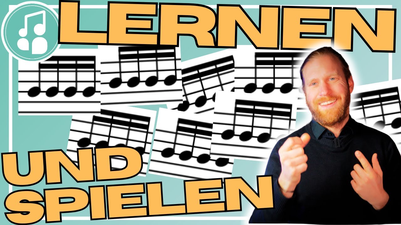 Noten lesen lernen | Sechzehntel