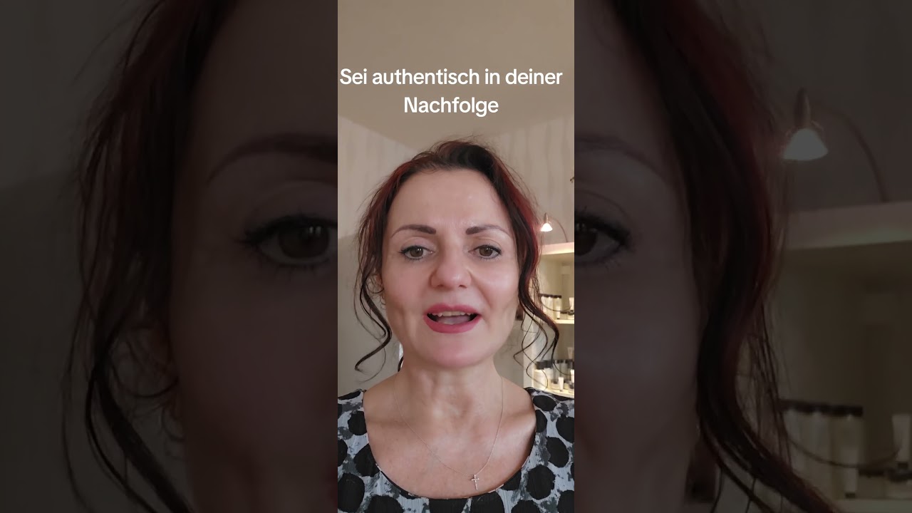 Sei authentisch in deinem t&auml;glichen Leben in der Nachfolge Jesu #authentisch #nachfolge #jesus