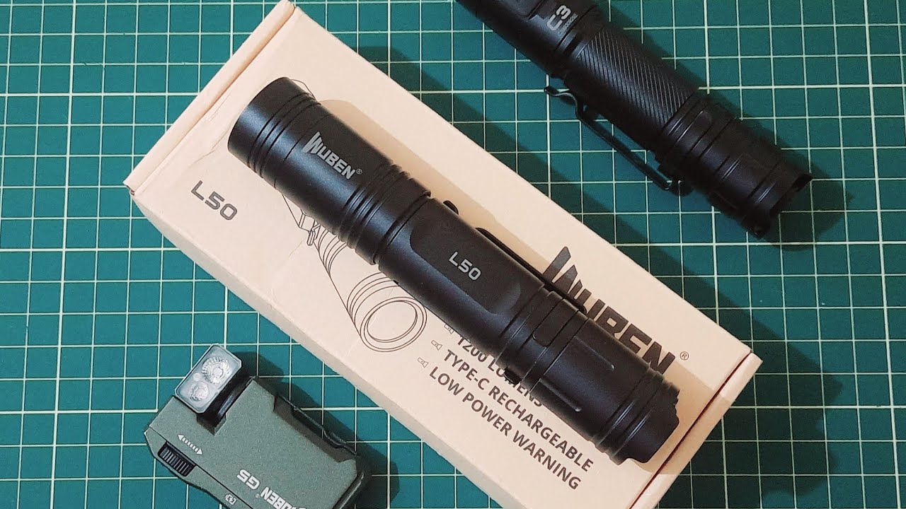Review lanterna Wuben L50,uma bruta feita para durar