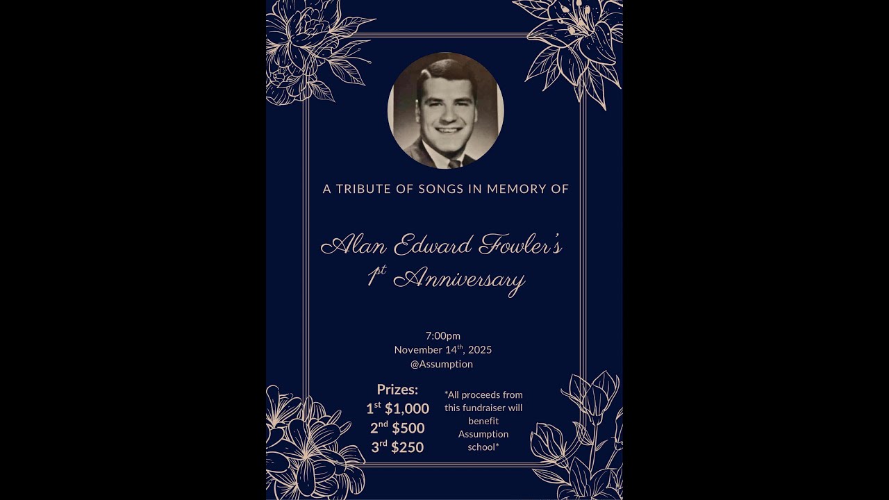 Alan Edward Fowler's 1st Anniversary