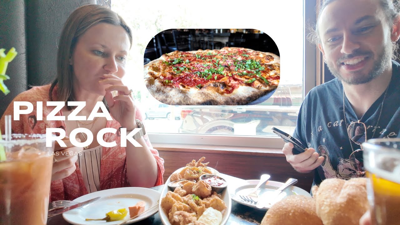 LUNCH AT PIZZA ROCK | DOWNTOWN LAS VEGAS | MAY 2025