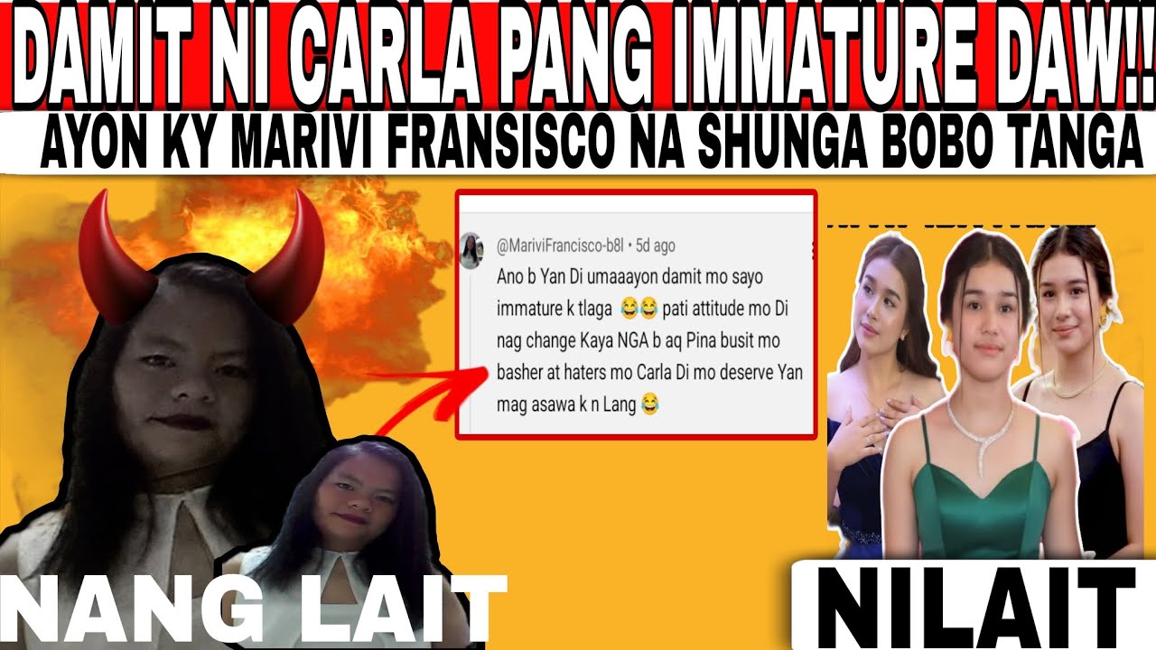 MARIVI FRANSISCO dika natakot sa mga pang lait mo 🤣 itsora mo  pagong?@valsantosmatubang541 